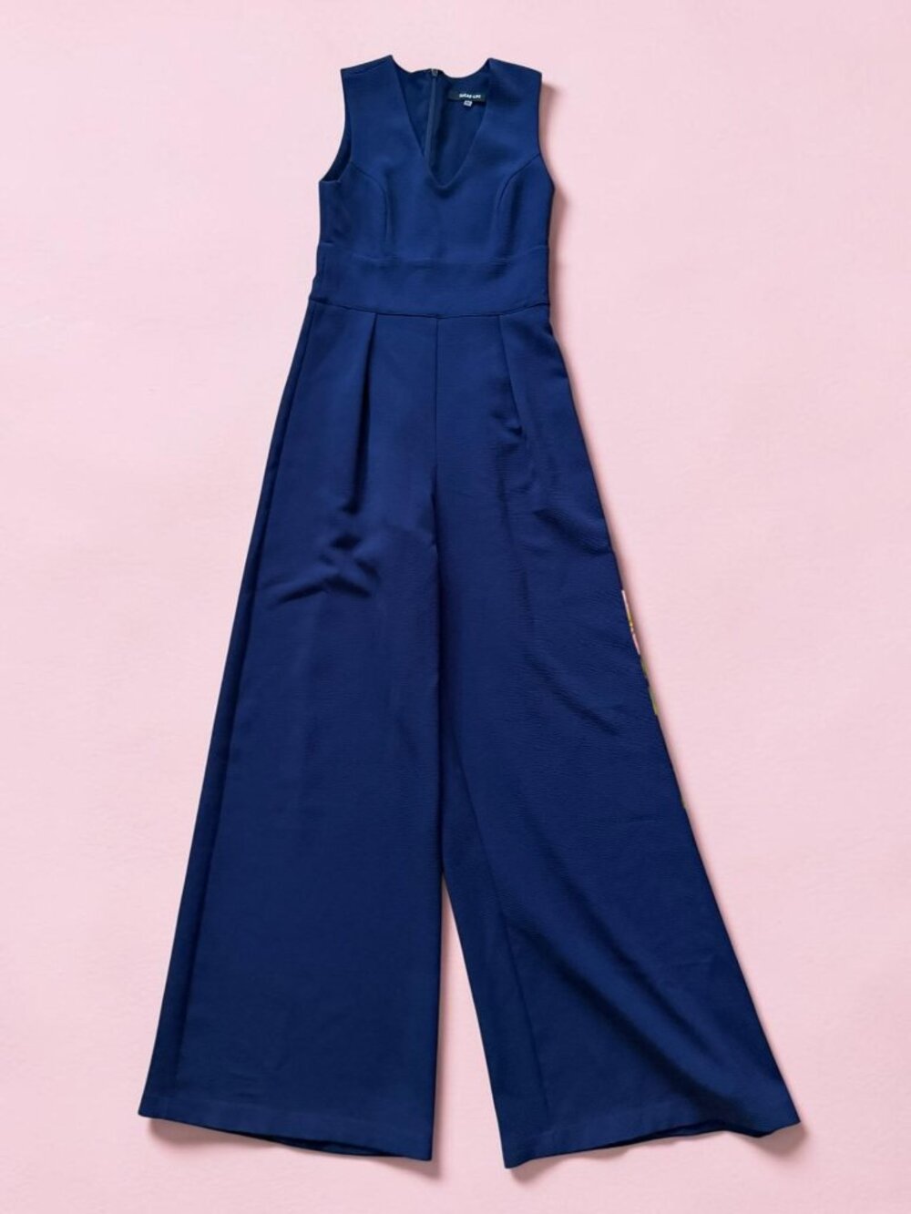 SUGAR LIPS Navy Blue Wide Leg Jumpsuit Size XS
